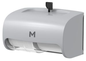 Matthews Packaging & Hygiene Horizontal Toilet Roll Dispenser (Silver) (MPH27531)