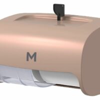 Matthews Packaging & Hygiene Horizontal Toilet Roll Dispenser (Gold) (MPH27533)