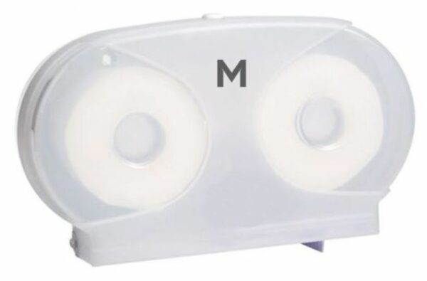 Matthews Packaging & Hygiene Wrapped Toilet Roll Dispenser (White, 40mm) (MPH27535)