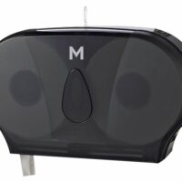 Matthews Packaging & Hygiene Double Jumbo Roll Dispenser (Black) (MPH27563)