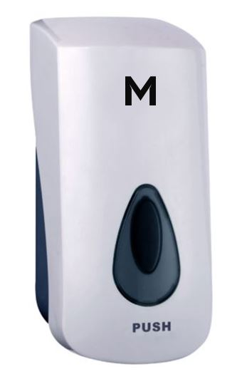 Matthews Packaging & Hygiene Liquid Wall Dispenser (White, 1000ml) (MPH28900)