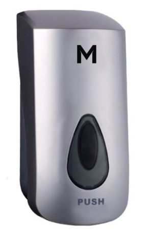 Matthews Packaging & Hygiene Liquid Wall Dispenser (Silver, 1000ml) (MPH28910)