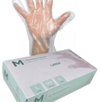 Matthews Packaging & Hygiene Polyethylene Gloves (Clear, L) (MPH29010)