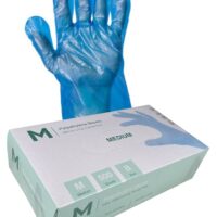 Matthews Packaging & Hygiene Polyethylene Gloves (Blue, M) (MPH29030)