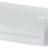 Matthews Packaging & Hygiene Wall Mount Bin 42L Swing Lid (White) (MPH2913)