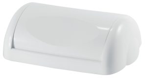 Matthews Packaging & Hygiene Wall Mount Bin 42L Swing Lid (White) (MPH2913)