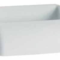 Matthews Packaging & Hygiene Wall Mount Bin 42L Hidden Lid (White) (MPH2916)