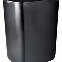 Matthews Packaging & Hygiene Wall Mount Bin 42L (Black) (MPH2918)