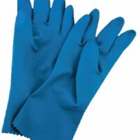 Matthews Packaging & Hygiene Silverline Latex Gloves (Blue, L) (MPH29465)