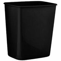 Matthews Packaging & Hygiene Plastic Rectangle Bin 8L (Black) (MPH2976)