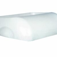 Matthews Packaging & Hygiene Wall Mount Bin 23L Hidden Lid (White) (MPH2988)