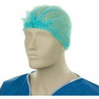 Matthews Packaging & Hygiene Polypropylene Crimp Hats (Blue) (MPH30030)