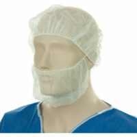 Matthews Packaging & Hygiene Polypropylene Beard Covers Double Loop (White) (MPH30090)