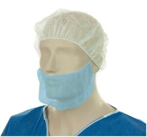 Matthews Packaging & Hygiene Polypropylene Beard Covers Double Loop (Blue) (MPH30095)
