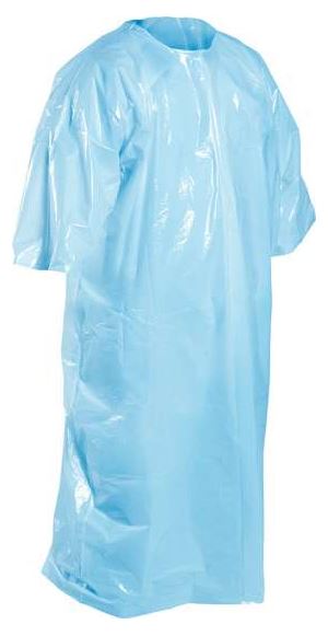 Matthews Packaging & Hygiene Polyethylene Splash Jacket (Blue) (MPH30365)