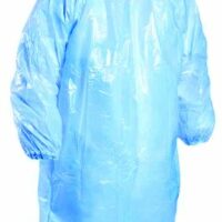 Matthews Packaging & Hygiene Polyethylene Hooded Ponchos (Blue) (MPH30425)