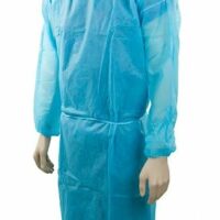 Matthews Packaging & Hygiene Polypropylene Isolation Gown (Blue) (MPH30475)