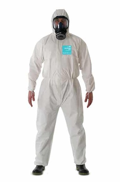 Matthews Packaging & Hygiene SMS Coverall Type 5/6 (White, M) (MPH30601)