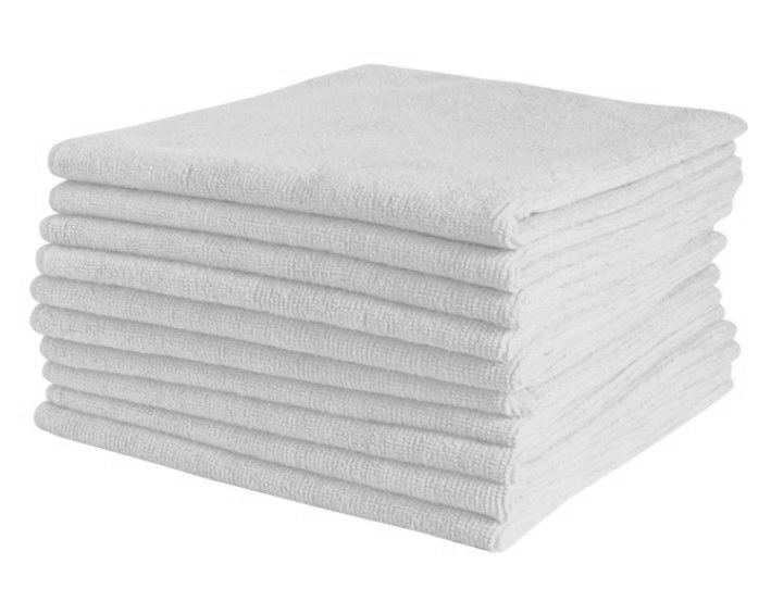 Matthews Packaging & Hygiene Microfibre Cloths (White) (MPH33158)