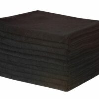 Matthews Packaging & Hygiene Microfibre Cloths (Black) (MPH33164)