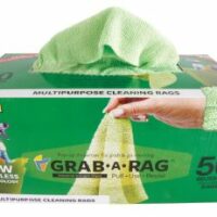 Matthews Packaging & Hygiene Dispenser Microfibre Cloths (Green) (MPH33178)