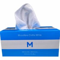 Matthews Packaging & Hygiene Dispenser Microfibre Cloths (White) (MPH33179)