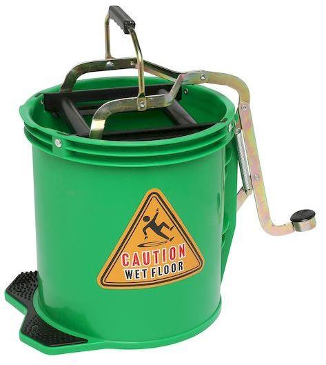 Matthews Packaging & Hygiene Metal Wringer Bucket (Green) (MPH33573)
