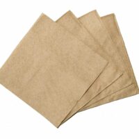 Matthews Packaging & Hygiene Cocktail Napkins 1/4 Fold (Brown) (MPH38425)