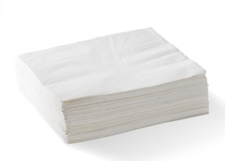 Matthews Packaging & Hygiene Lunch Napkins 1/4 Fold (White) (MPH38430)