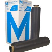 Matthews Packaging & Hygiene Premium Hand Stretch Film (Black, 15mu) (MPH8050)