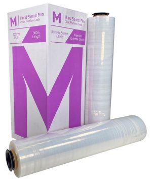 Matthews Packaging & Hygiene Premium Hand Stretch Film (Clear, 20mu) (MPH8060)