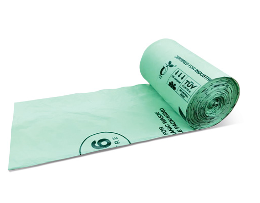80L compostable bin liner for organic waste disposal