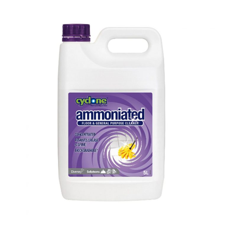 Diversey Cyclone® Ammoniated Floor & General Purpose Cleaner 5L (Carton