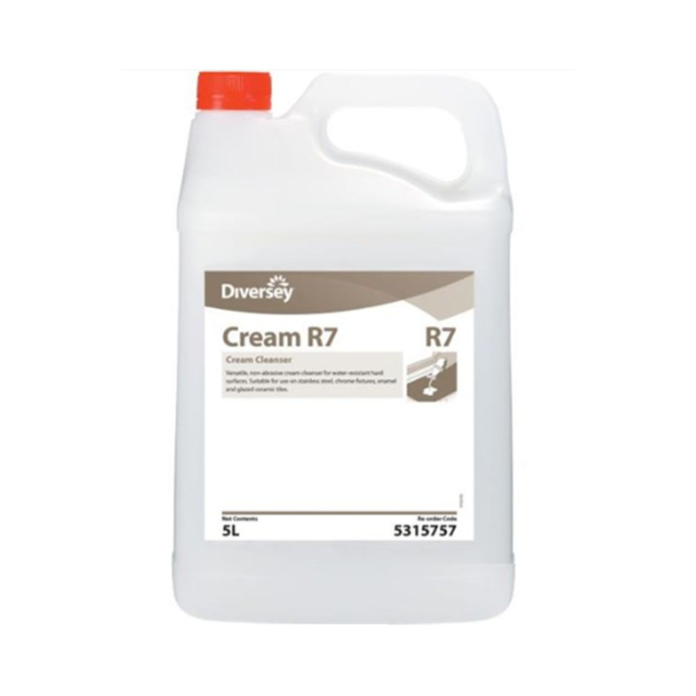 Diversey Room Care R7 Cream Cleaner 5L (Carton of 2) (5315757)