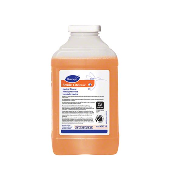 Diversey Stride™ HC Citrus J-Fill™ - Neutral Floor Cleaner 2.5L (Carton ...