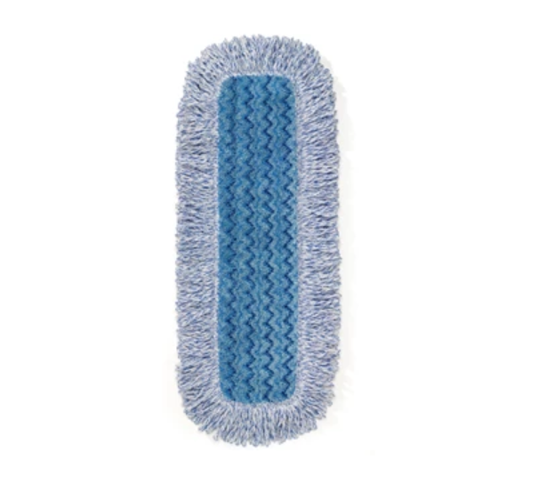 Rubbermaid HYGE Microfiber Wet Pad High Absorbency Blue FGQ41600BL00