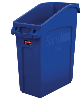 Slim Jim Undercounter Container 49L Blue