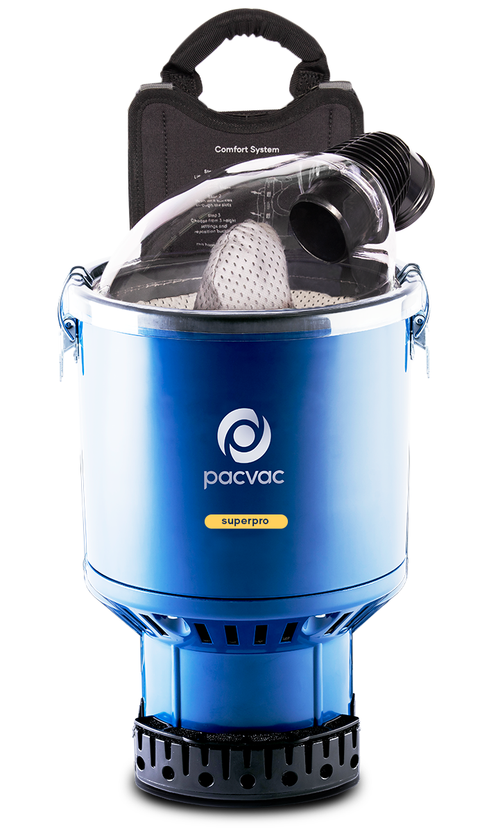 Pacvac 700OS Superpro backpack vacuum cleaner