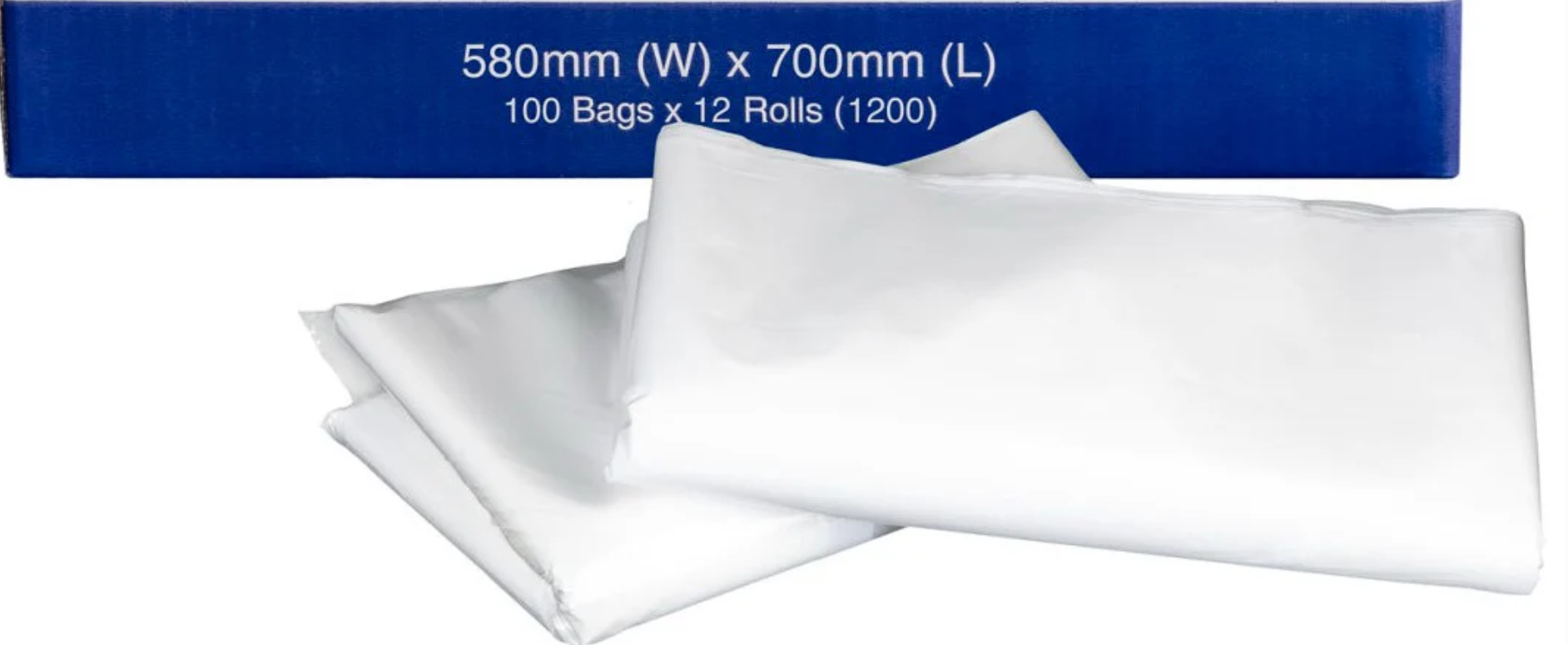 36L white bin liner for household and office waste disposal