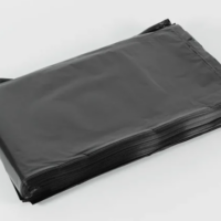 240L black bin liner for commercial waste disposal