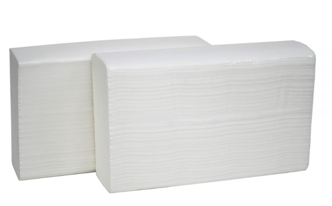 Luxury TAD ultraslim paper towel for commercial dispenser use