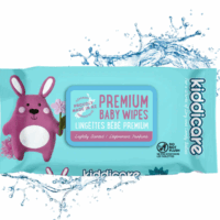 Kiddicare Premium Baby Wipes scented pack of 72
