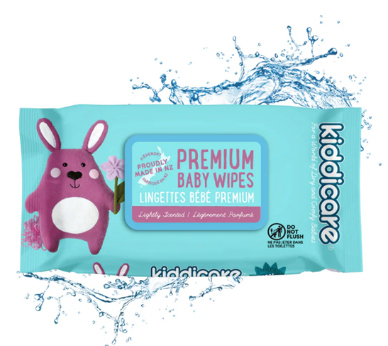 Kiddicare Premium Baby Wipes scented pack of 72