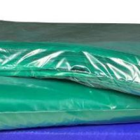 60L green bin liner for household and commercial waste disposal