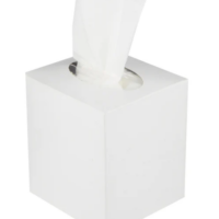 Cube facial tissue 2 ply soft tissues in box for office and hospitality use
