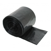 80L black bin liner easy roll with built-in dispenser box